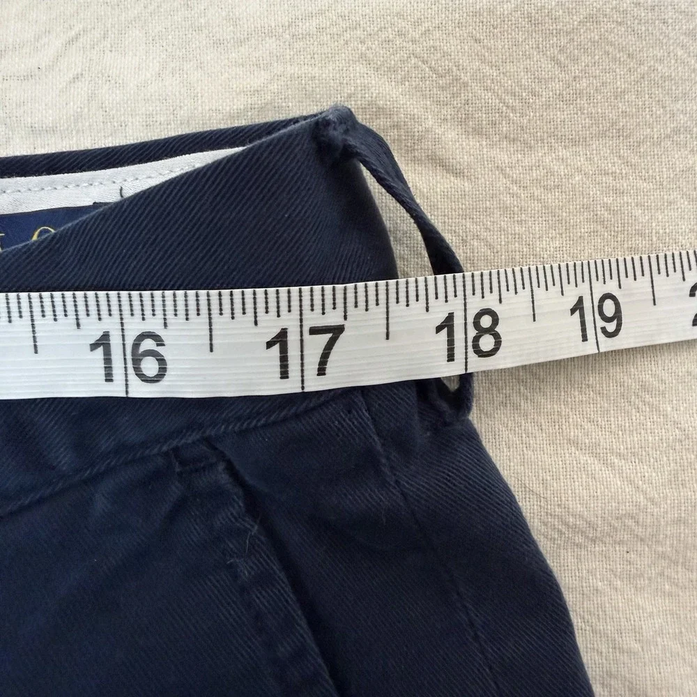 Polo Ralph Lauren Classic Fit Chino Pants Mens 36x32 Navy Cotton Soft Twill